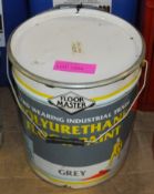 20 ltr Grey Floor Master Industrial Paint - COLLECTION ONLY.