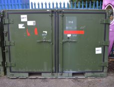 4 Door Special Container L2650 x W2200 x H1780mm.