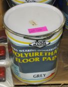 20 ltr Grey Floor Master Industrial Paint - COLLECTION ONLY.