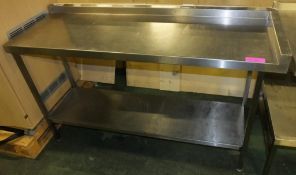 Dishwasher Worktable - 5ft