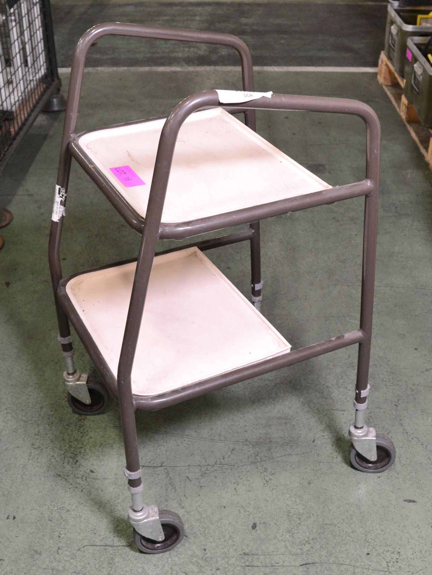 Wheeled Walking Frame with Integral Trays. - Image 2 of 2