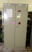 Double Door Cabinet With Spin Lock W920 x D450 x H1830mm.