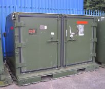 4 Door Special Container L2650 x W2200 x H1780mm.