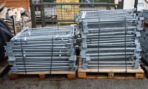 Galvanized Steel Stillage Components.