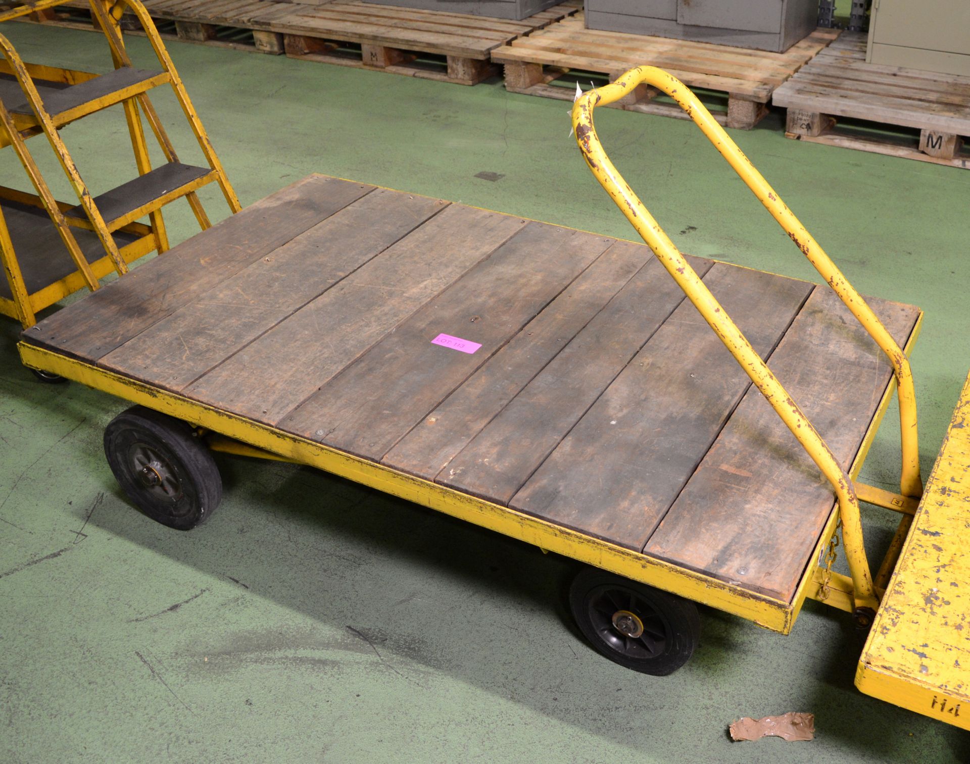 4 Wheel Hand Cart L1520 x W910mm