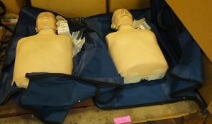 2x Laerdal Little Anne Resusitation Manikin