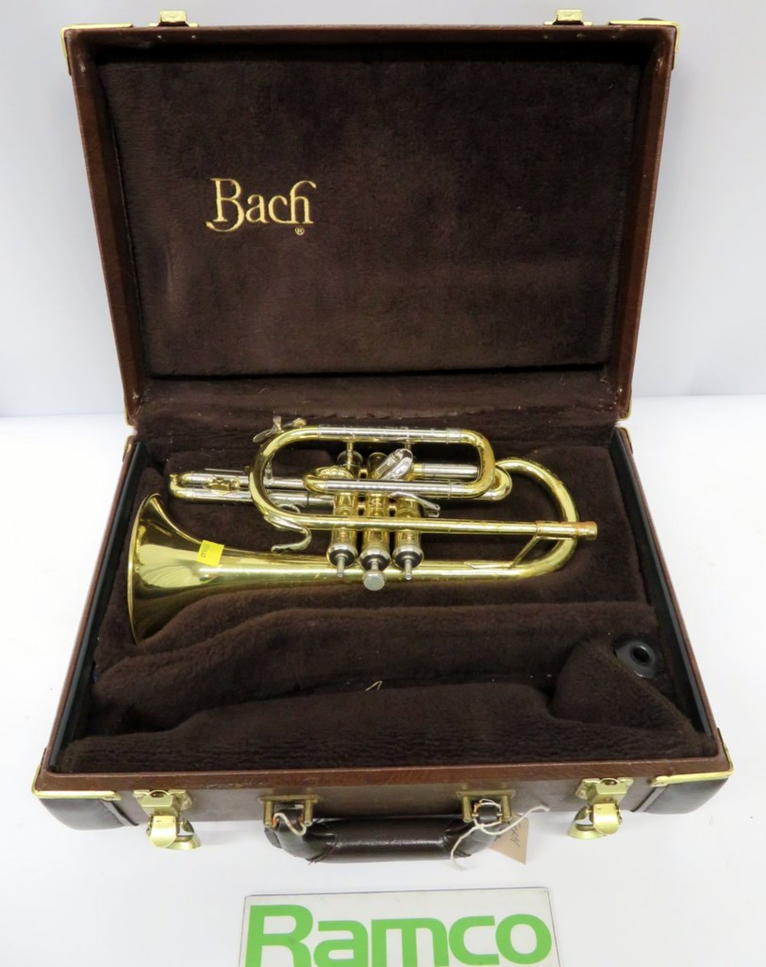 Bach Stradivarius 184 Cornet Complete With Case.