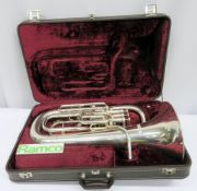 Besson 967 Sovereign Euphoniums Complete With Case.