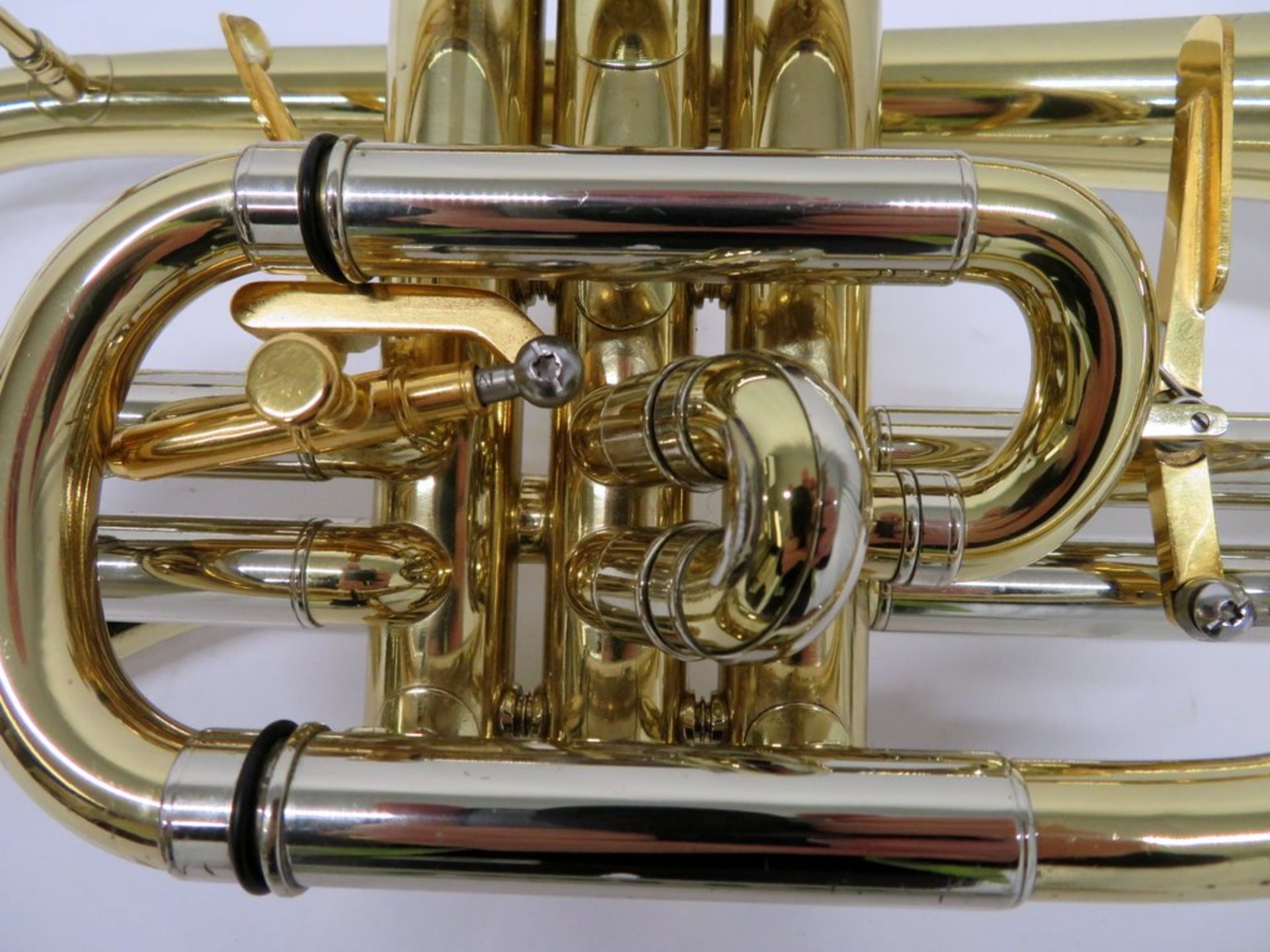 Besson BE2028 Prestige Bb Cornet Complete With Case. - Image 7 of 14