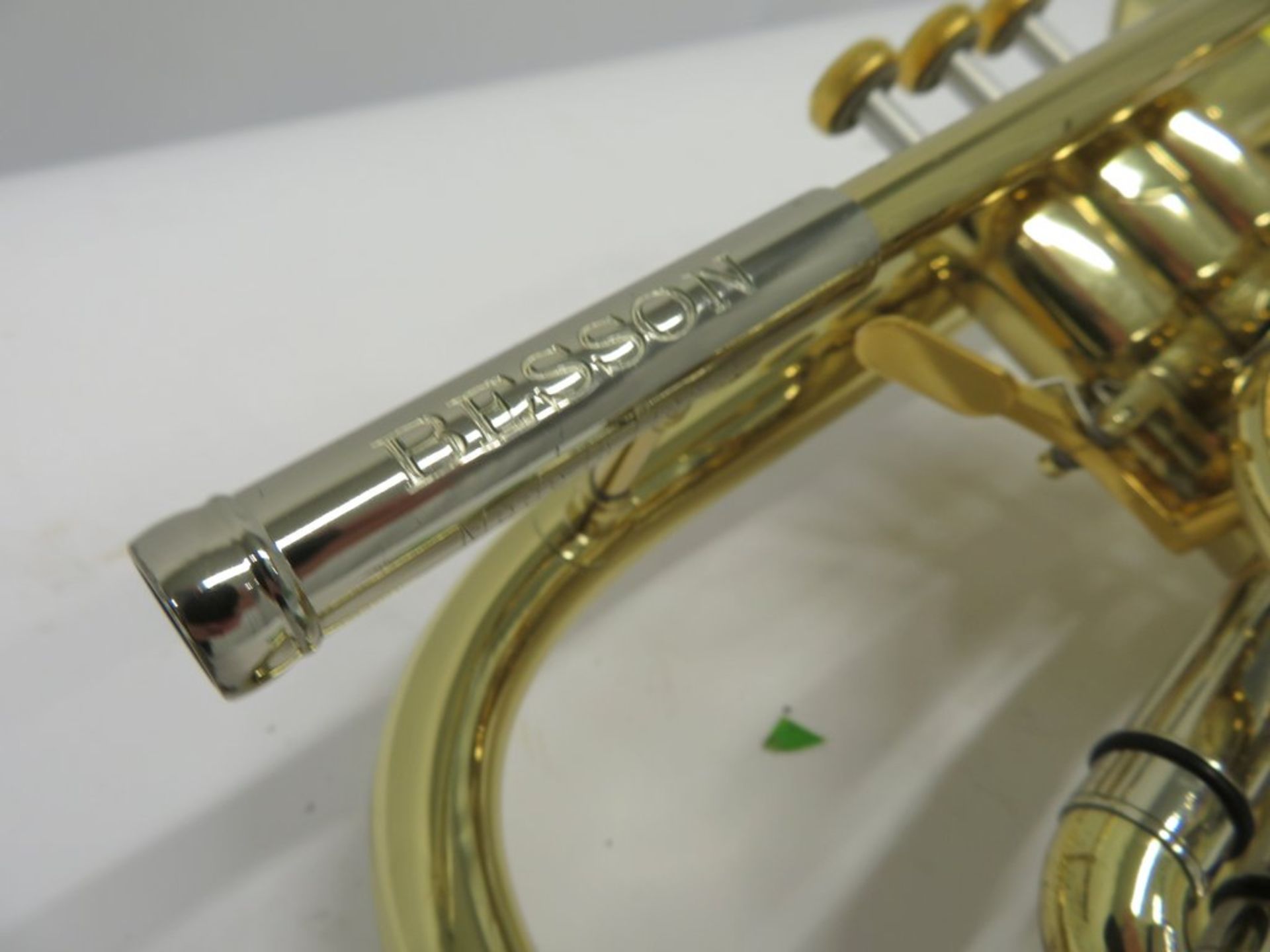 Besson BE2028 Prestige Bb Cornet Complete With Case. - Image 6 of 16
