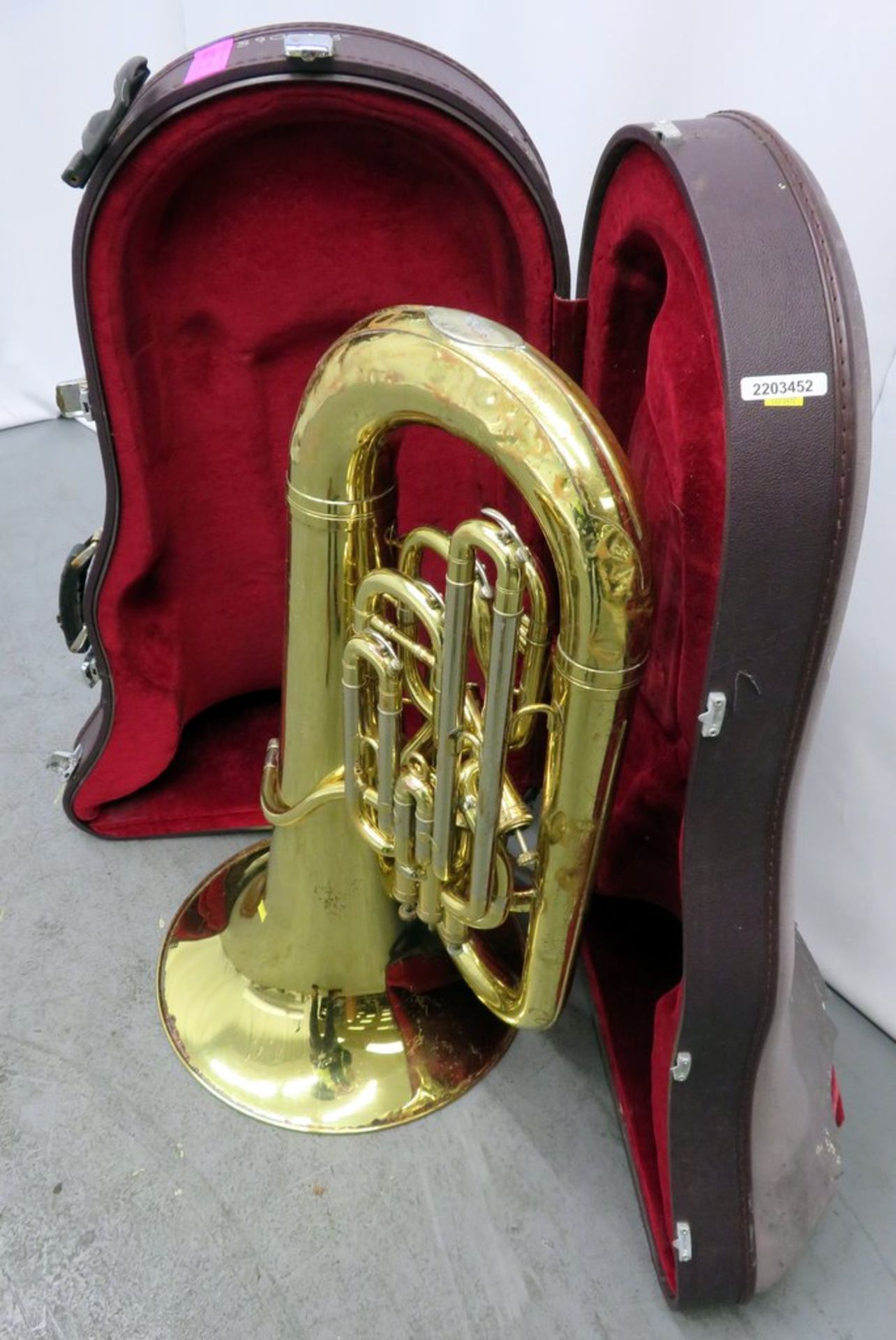 Besson BE982 Sovereign Bass Upright Tuba Complete With Case. - Image 2 of 25