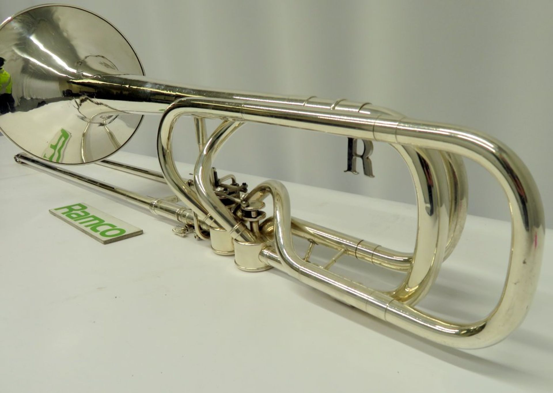 Rene Hagmann Bass Trombone Complete With Case. - Image 17 of 22