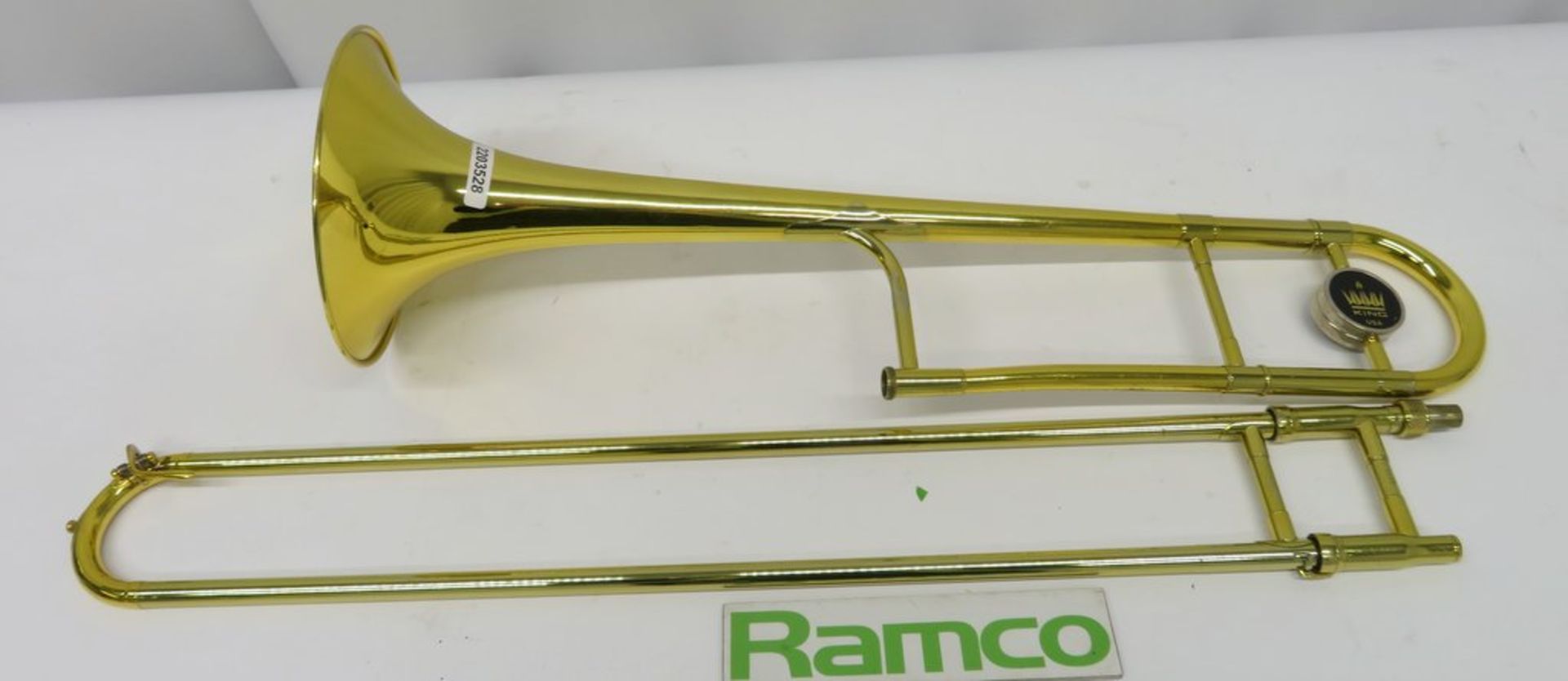 King USA 2013 3B Legend Series Trombone Standard Complete With Case. - Image 3 of 17