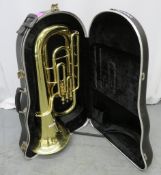 Besson BE777 International Tuba Complete With Case.