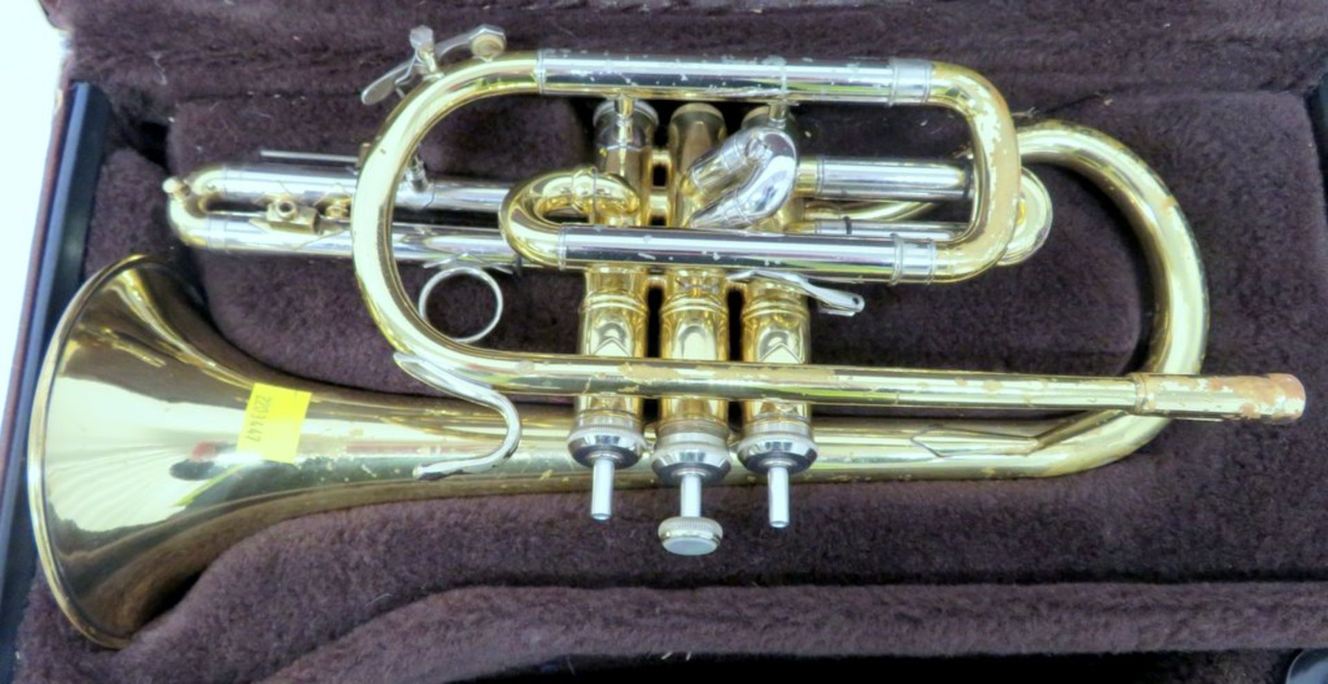 Bach Stradivarius 184 Cornet Complete With Case. - Image 2 of 17