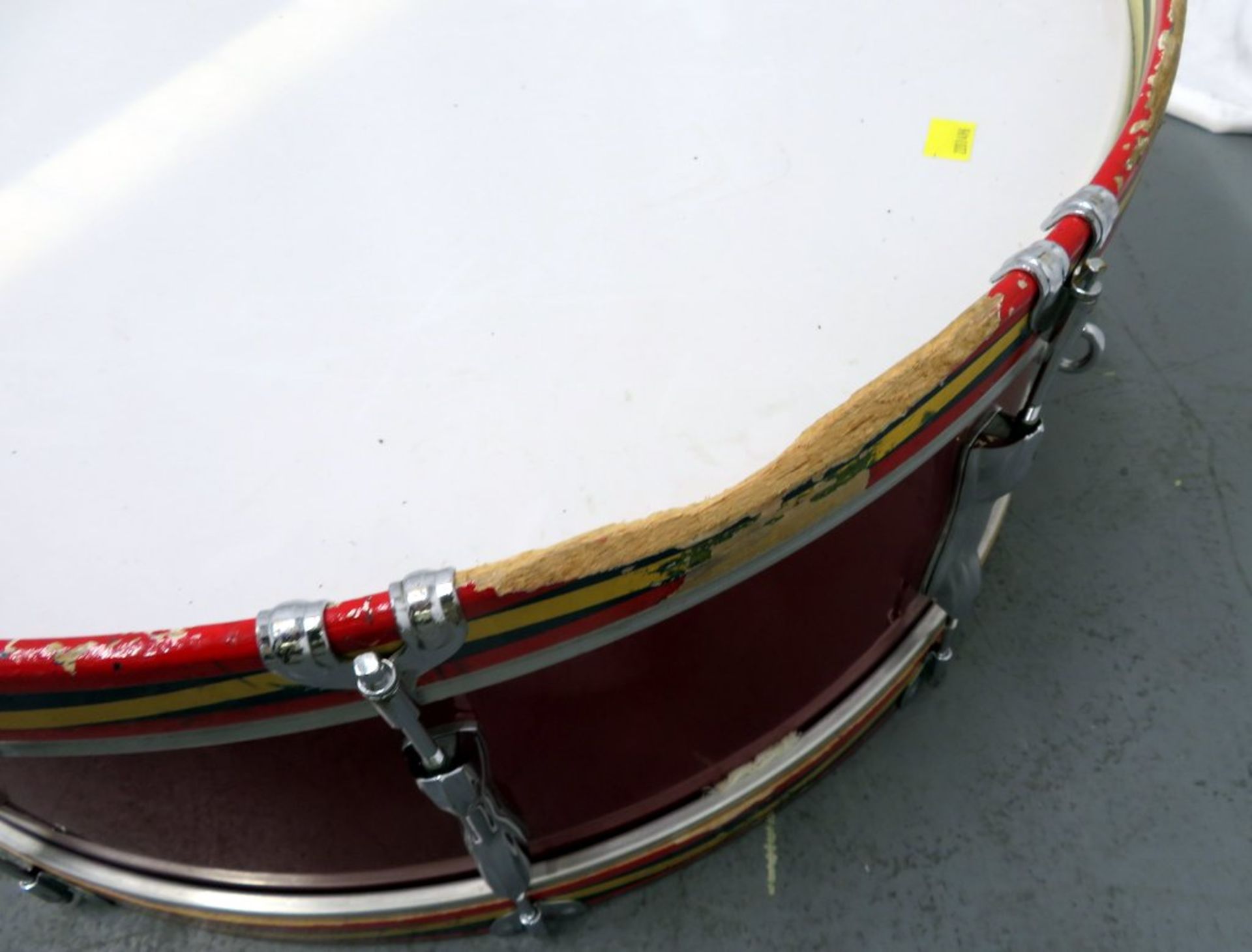 Royal Corps Of Signal Marching Bass Drum. - Image 8 of 11