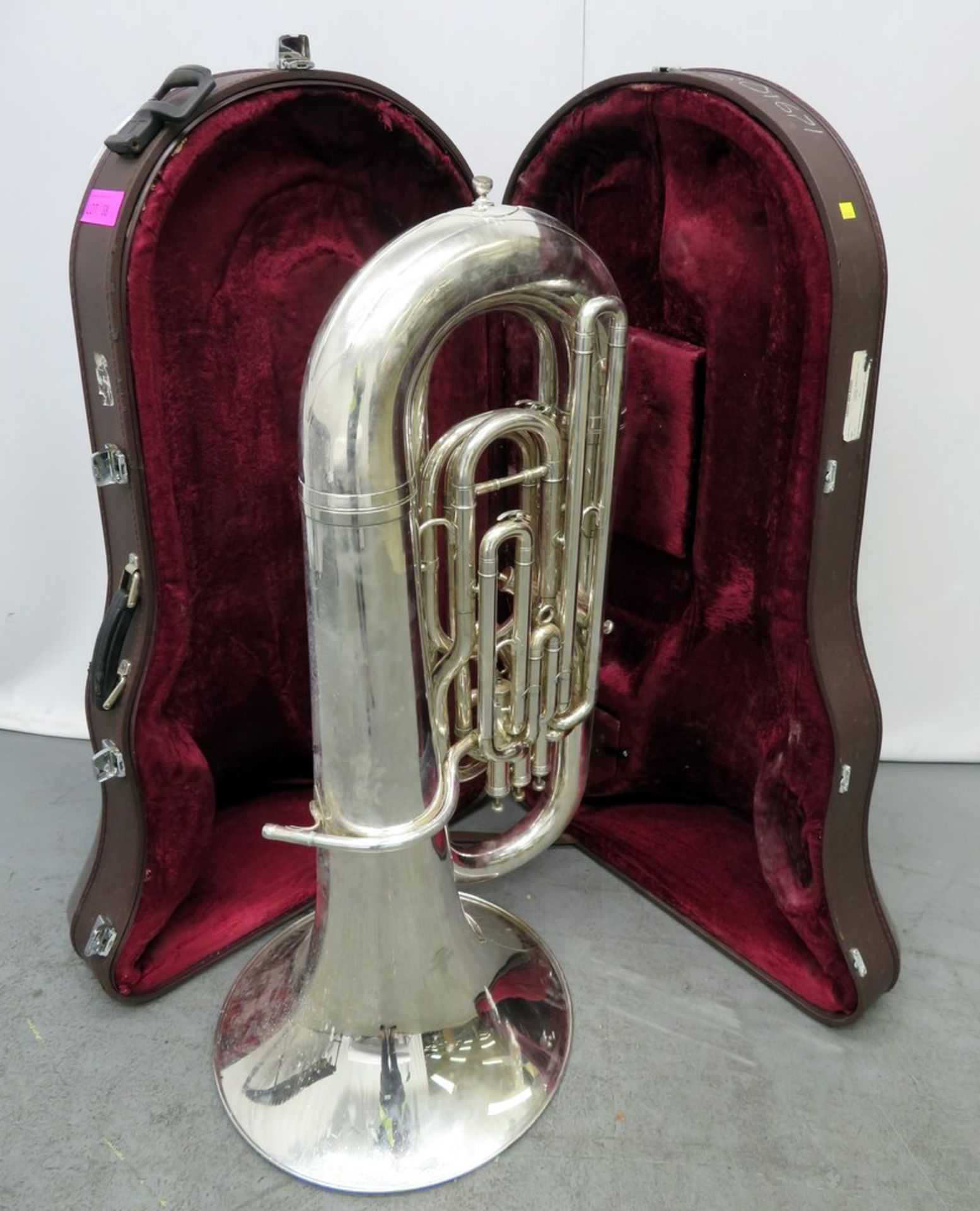 Besson 994 Sovereign Bass Upright Tuba Complete With Case.