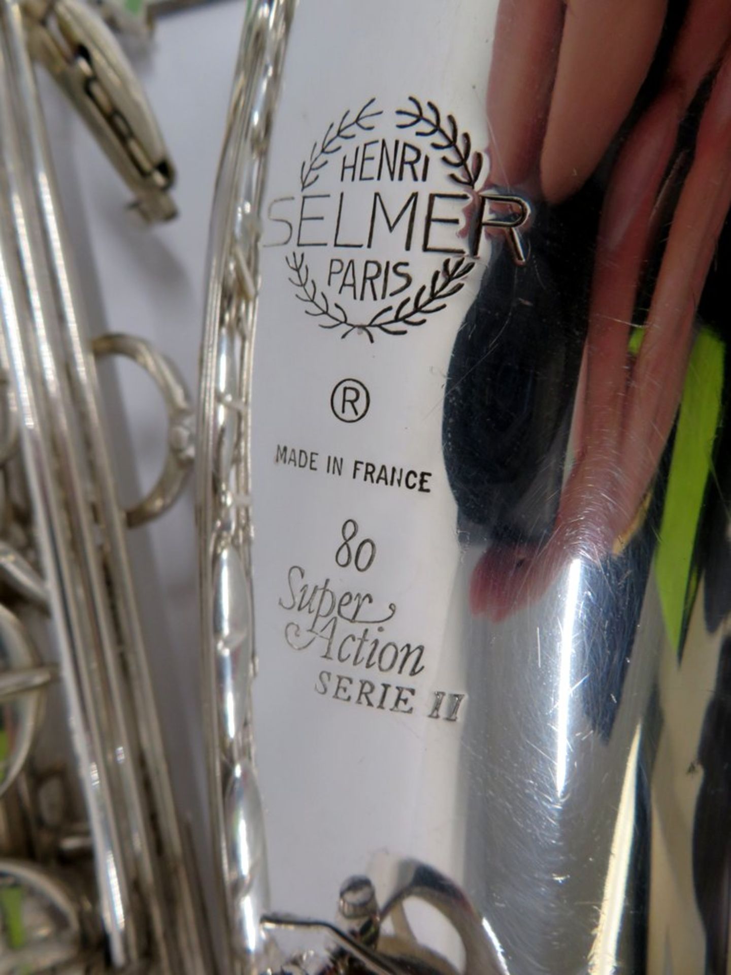 Henri Selmer Super Action 80 Serie 2 Tenor Saxophone Complete With Case. - Image 6 of 20