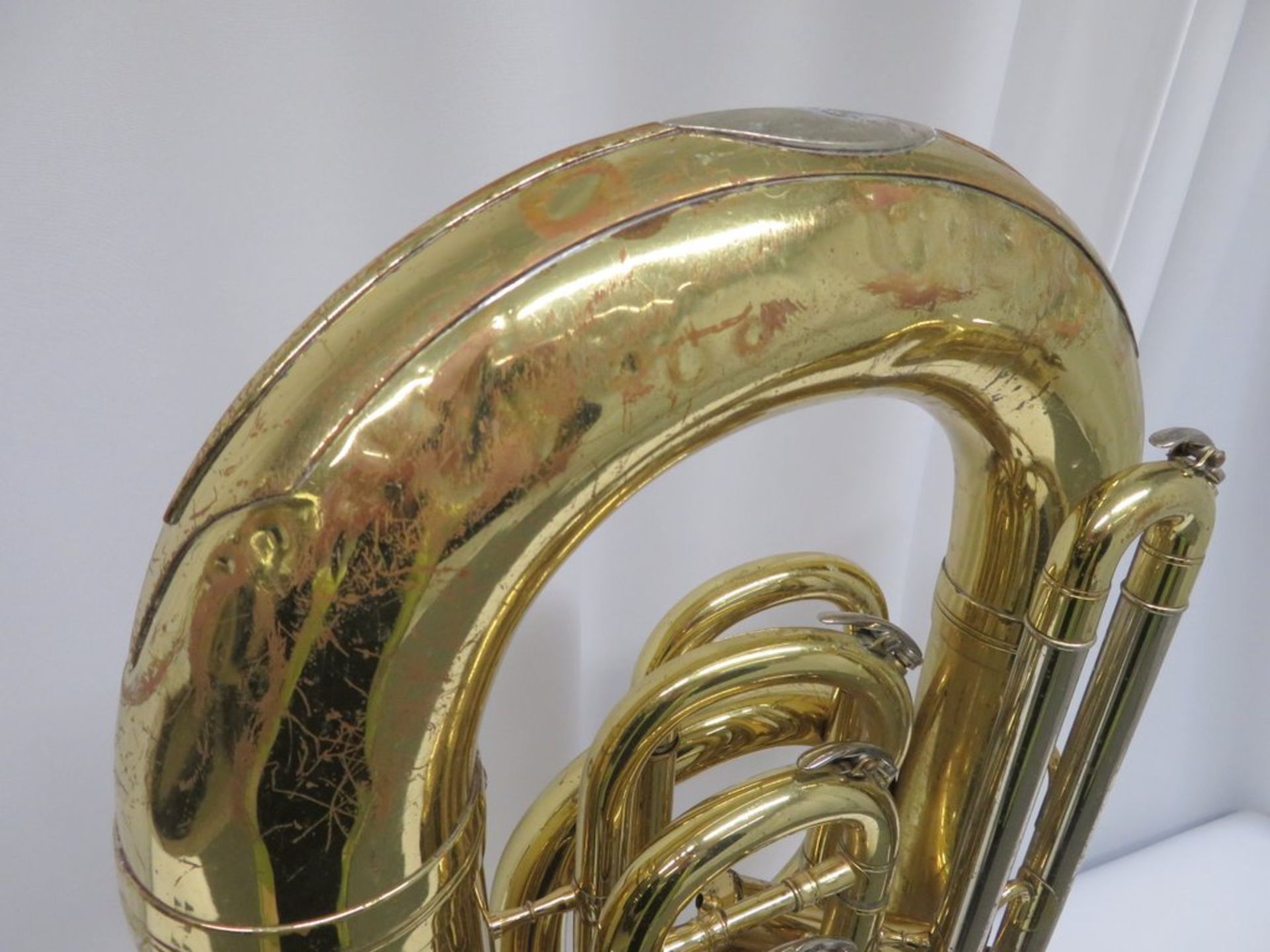 Besson BE982 Sovereign Bass Upright Tuba Complete With Case. - Image 5 of 25