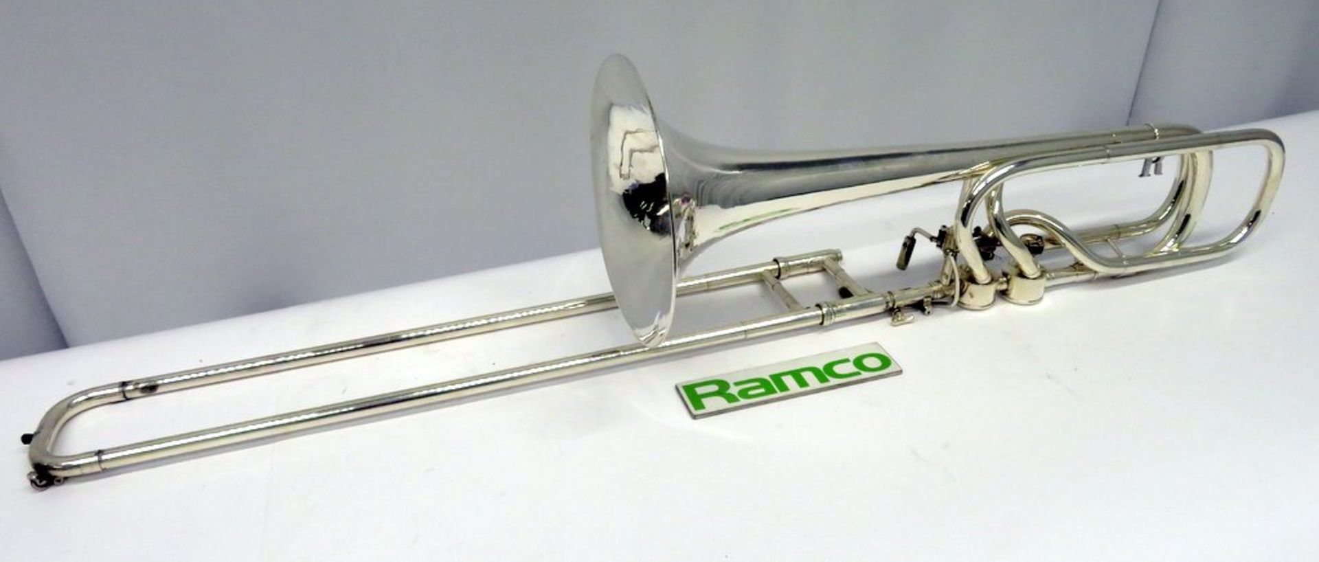 Rene Hagmann Bass Trombone Complete With Case. - Image 13 of 22