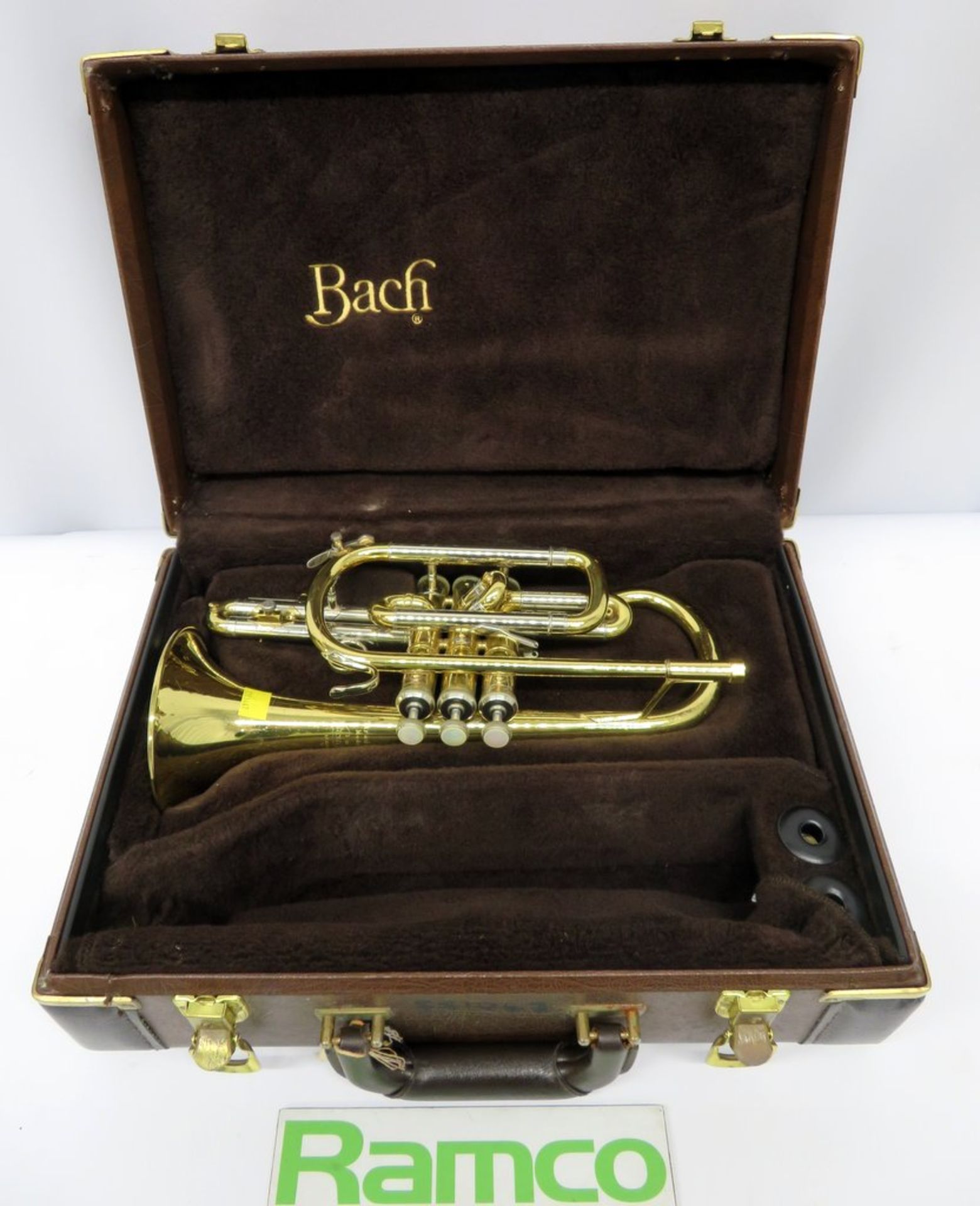 Bach Stradivarius 184 Cornet Complete With Case.