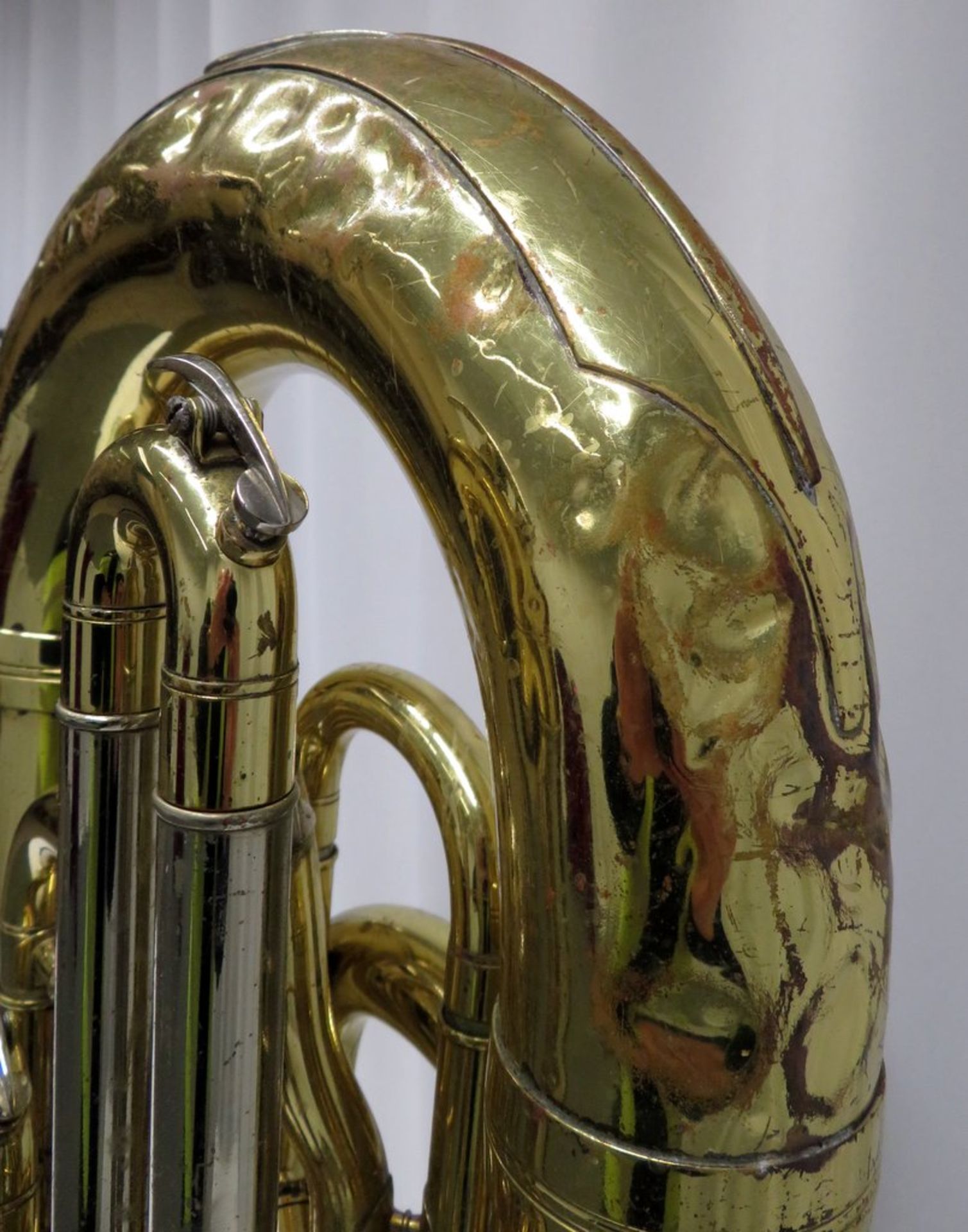 Besson BE982 Sovereign Bass Upright Tuba Complete With Case. - Image 12 of 25