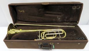 Vincent Bach Stradivarius 42 Tenor Trombone Complete With Case.
