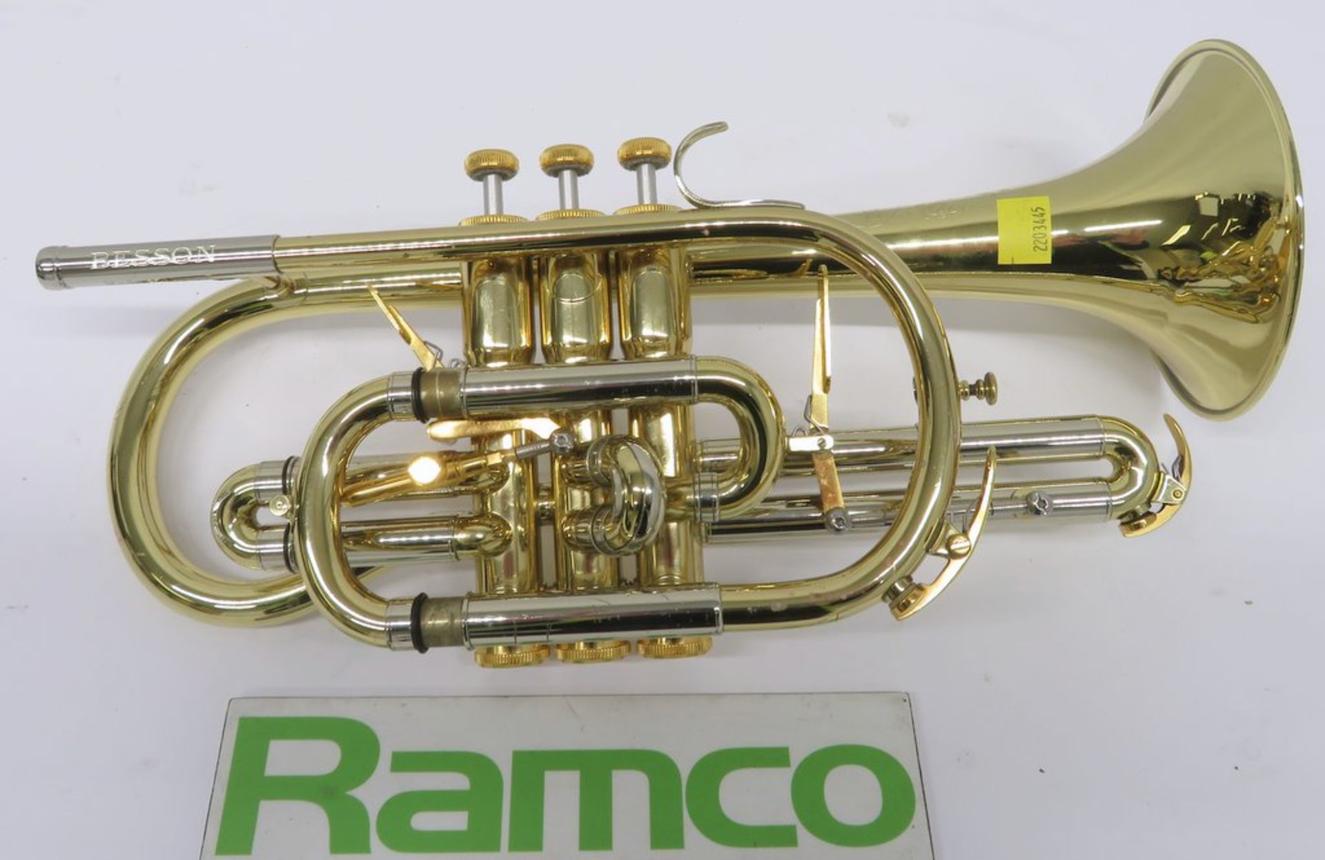 Besson BE2028 Prestige Bb Cornet Complete With Case. - Image 3 of 16