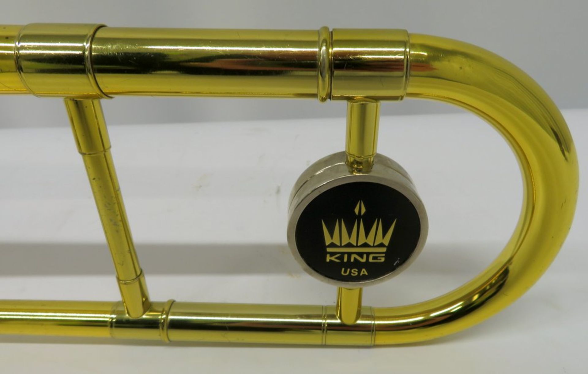 King USA 2013 3B Legend Series Trombone Standard Complete With Case. - Image 7 of 17