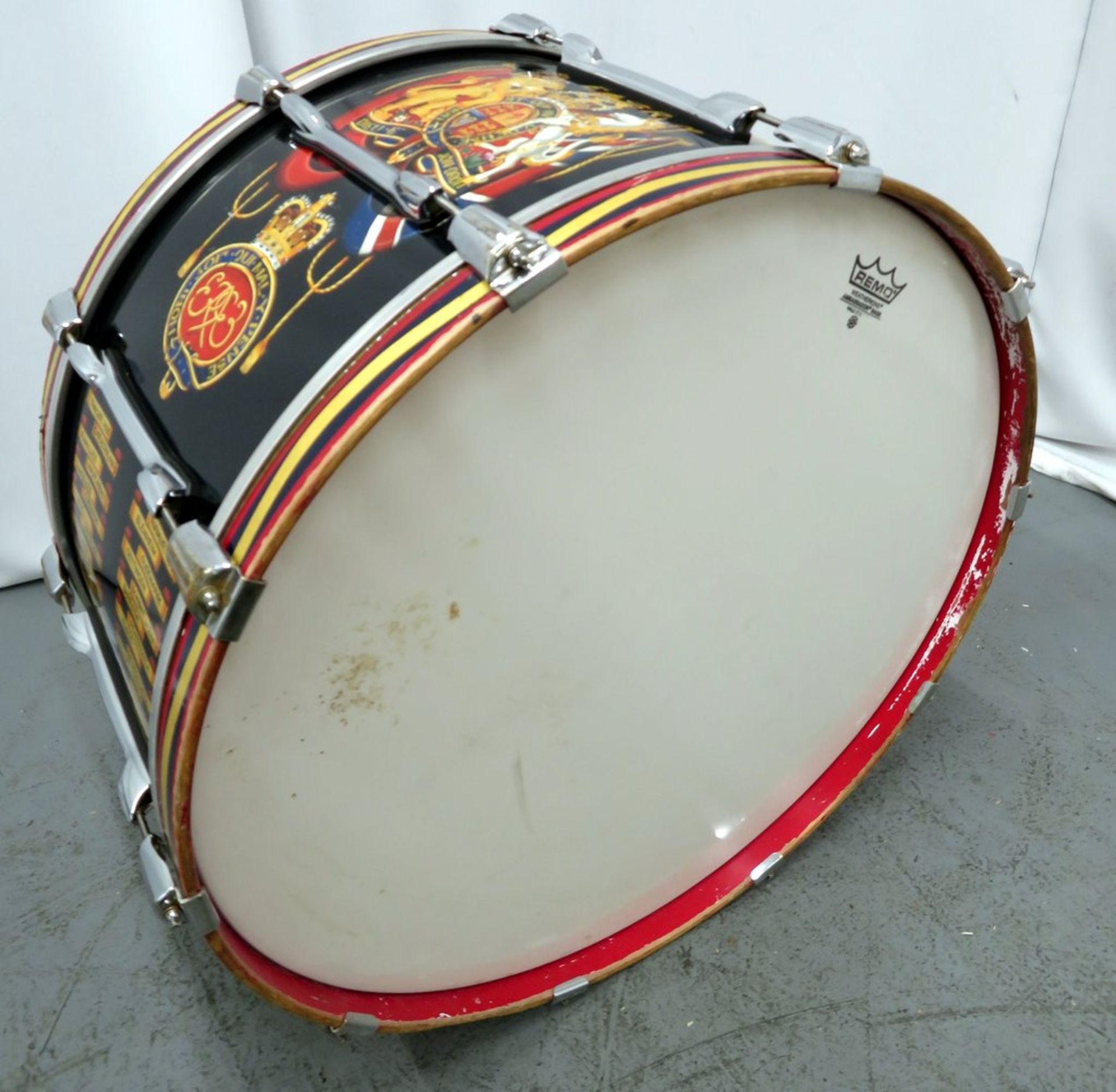 Premier Grenadier Guards Marching Bass Drum. - Image 8 of 10