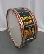 Royal Corps Of Signal Marching Bass Drum.