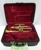 Besson BE2028 Prestige Bb Cornet Complete With Case.