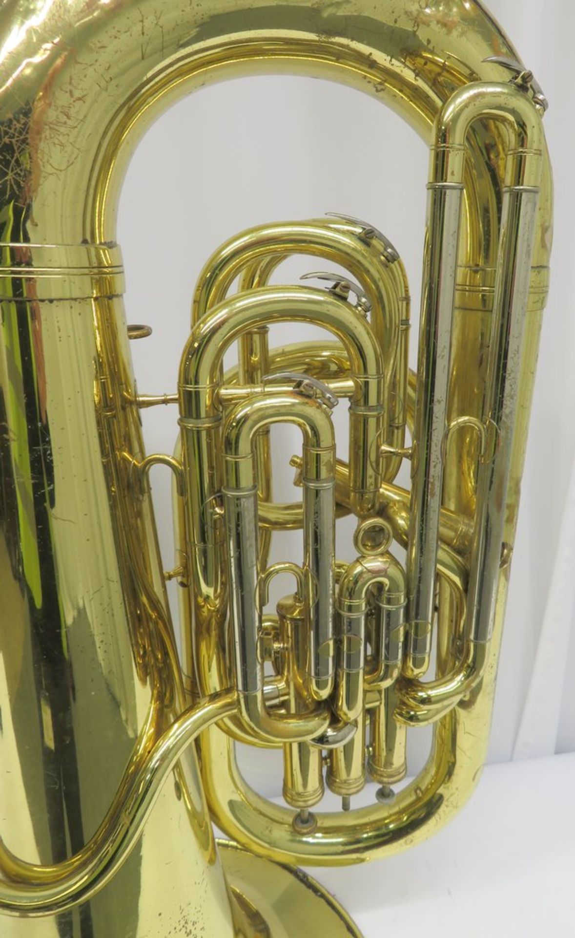 Besson BE982 Sovereign Bass Upright Tuba Complete With Case. - Image 6 of 25