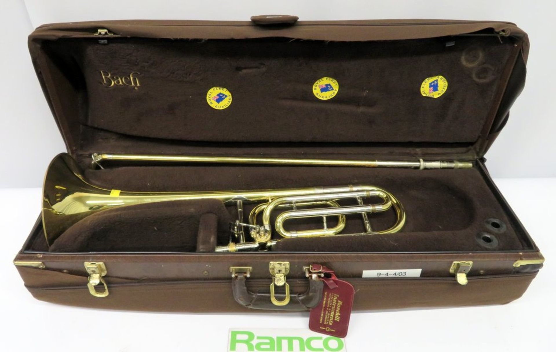 Vincent Bach Stradivarius 42 Tenor Trombone Complete With Case.