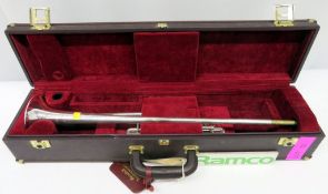 Besson BE706 International Fanfare Trumpet Complete With Case.