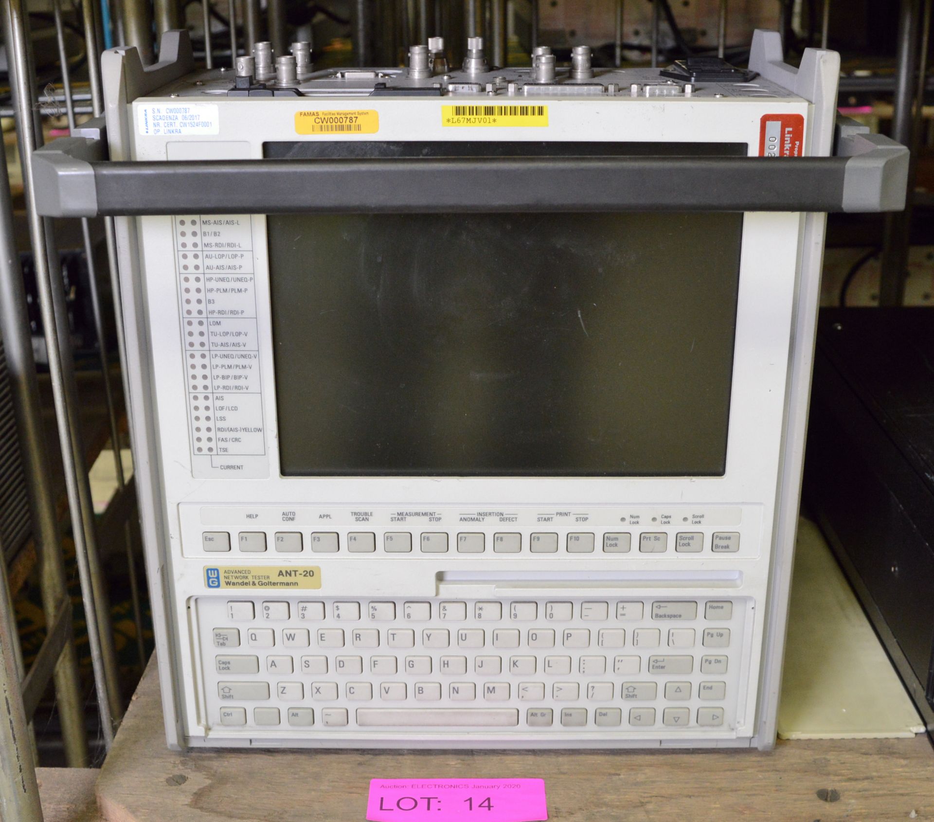 Wandel & Goltermann ANT-20 Advanced Network Tester.