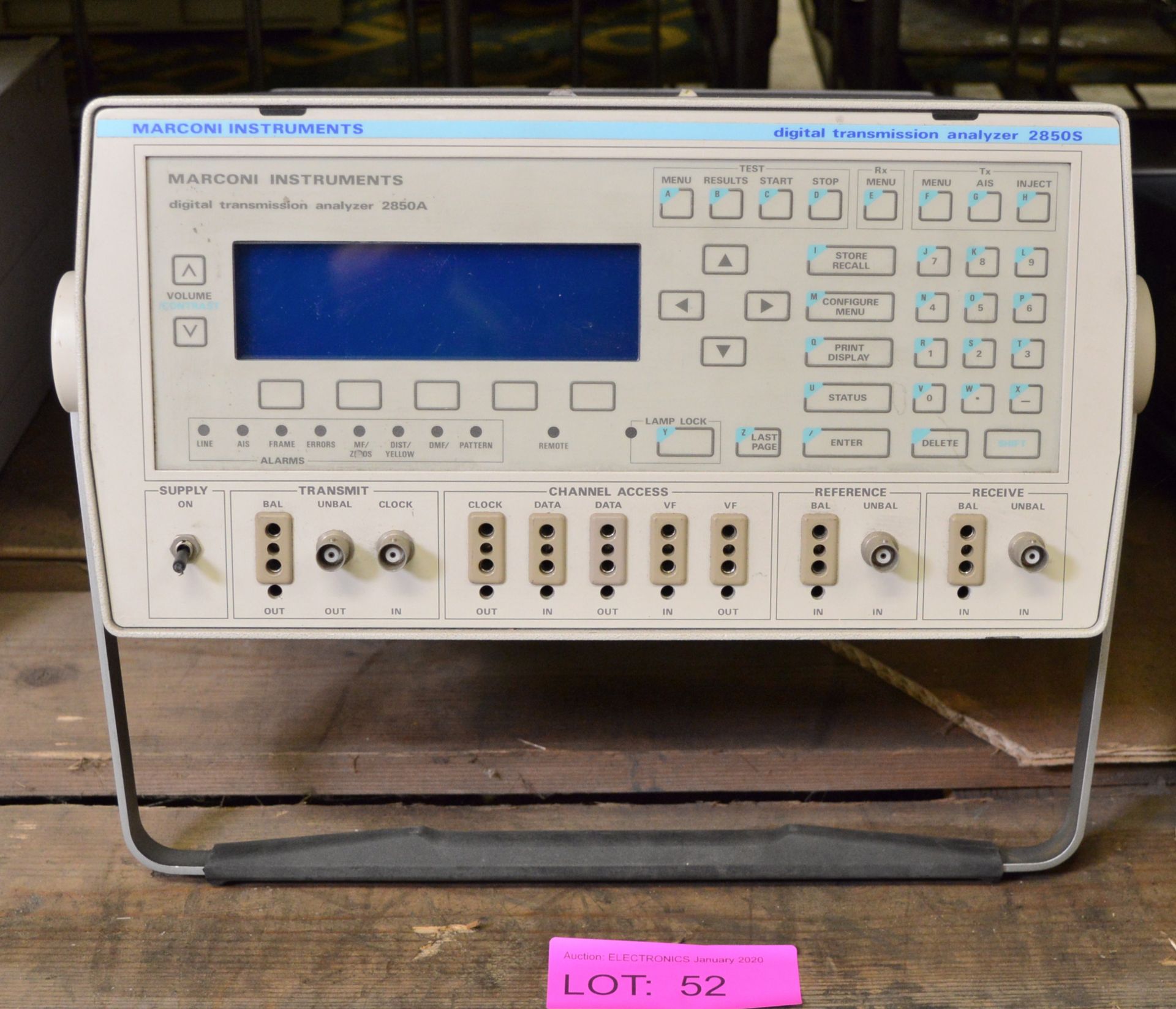 Marconi Instruments 2850A Digital Transmission Analyzer.