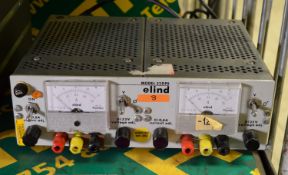 Elind 32DP8 0-32V 0-800mA Dual Power Supply.