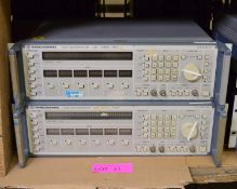 2x Rohde & Schwarz Function AFGU Generator 1uHz - 20 MHz.