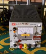 Elind 3232 0-32V 0-3,2A Power Supply.