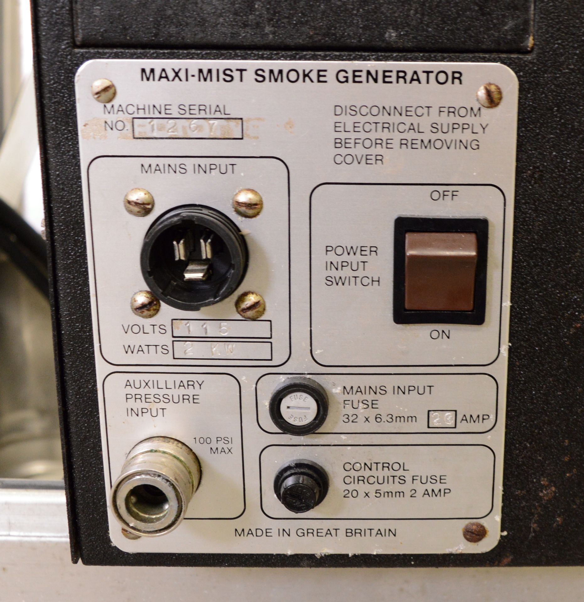 Maxi-Mist Smoke Generator in Carry Case. - Image 2 of 3