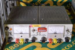 Elind 32DP8 0-32V 0-800mA Dual Power Supply.