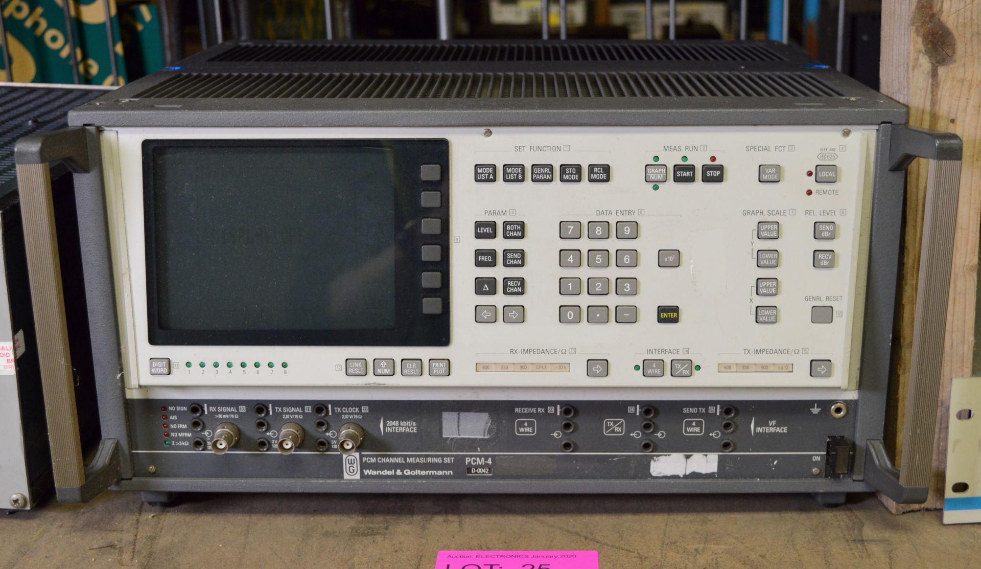 Wandel & Goltermann PCM-4 Channel Measuring Set.