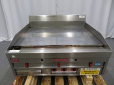 MAGIKITCH'N THREE BURNER GAS GRIDDLE WITH 240V ELECTRIC START