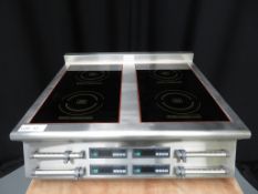 FOUR ZONE HEAVY DUTY COUNTER TOP INDUCTION HOB