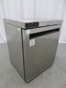 WILLIAMS MODEL LA135SA RI STAINLESS STEEL UNDERCOUNTER FREEZER