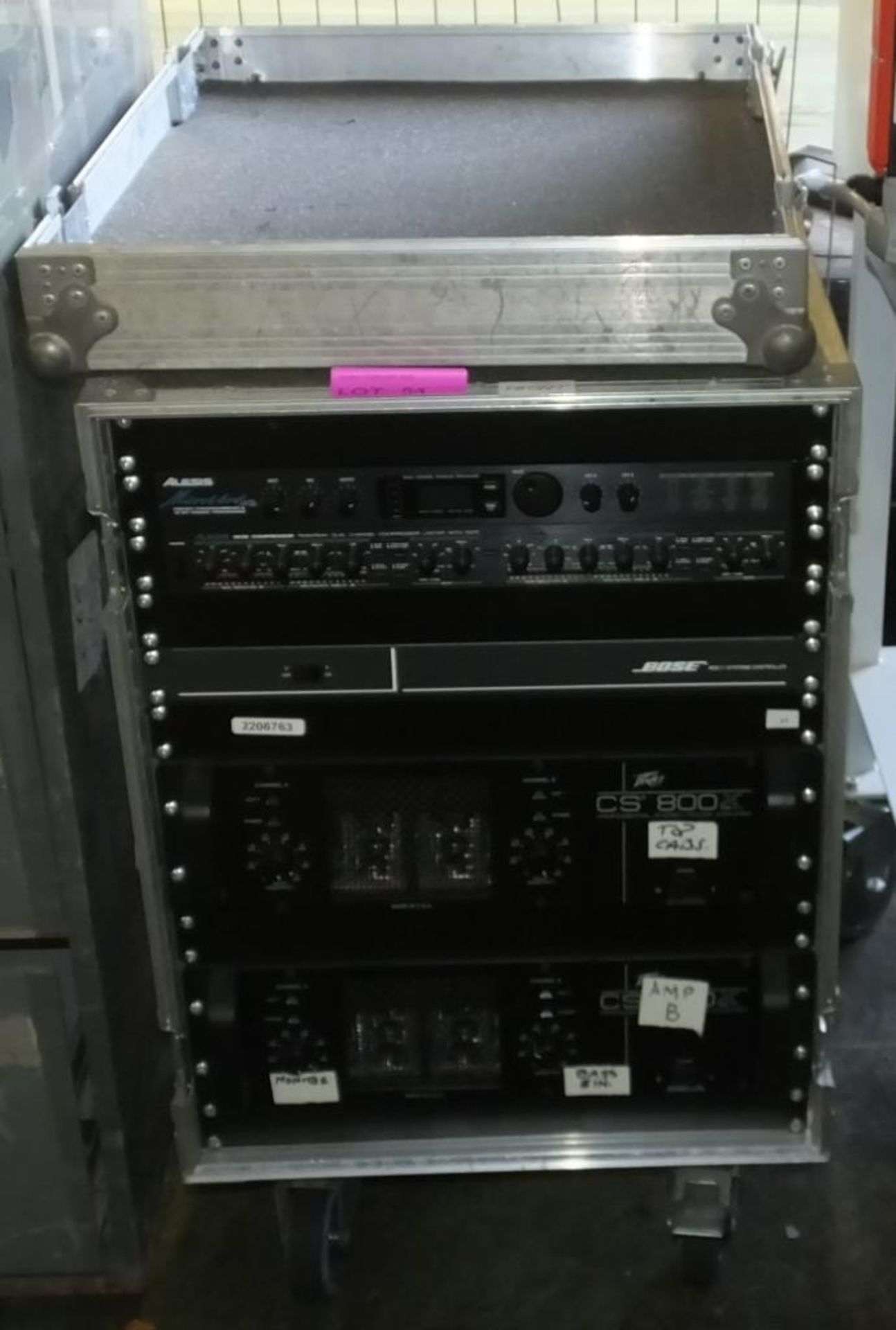 Multi Programmable Stereo System in Heavy Duty Transit Case