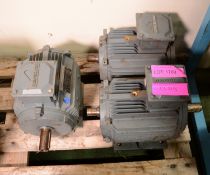 3x 1.5kW Electric Motors.