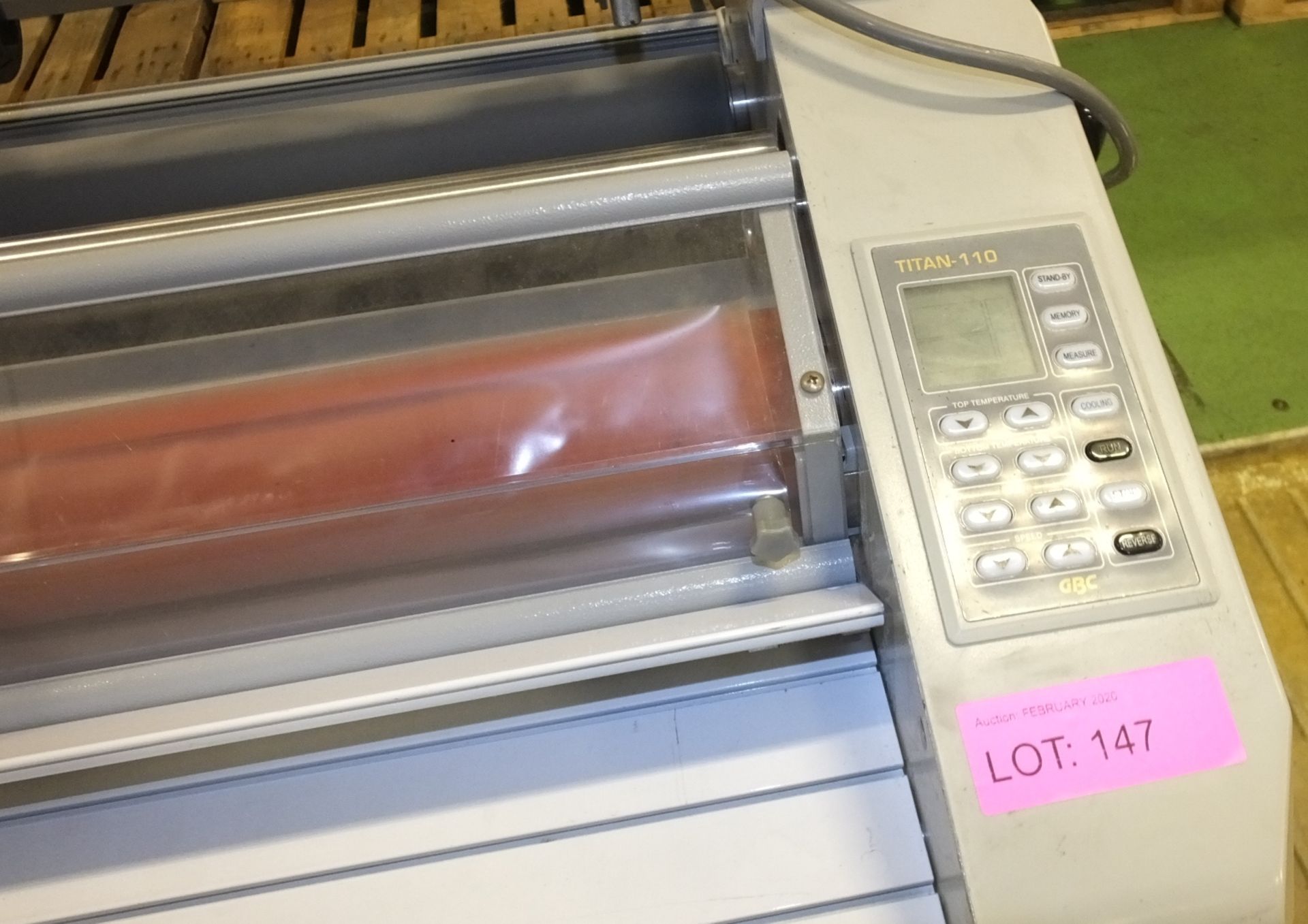 GBC Titan Model 110 Laminator Machine - Image 2 of 5