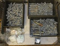 Various Types of Nuts, Bolts, Pins, Clips, Grommets